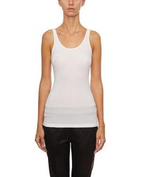 James Perse - Ribbed Daily Tank Top - Lyst