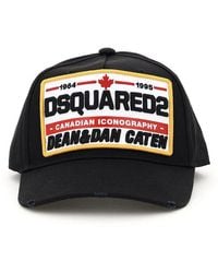 DSquared² - Embroidered Logo Patch Baseball Cap - Lyst