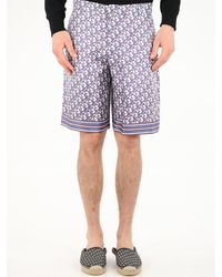Dior Oblique Bermuda Shorts - Multicolor