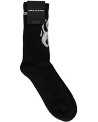 Vision Of Super - Flame Crew Socks - Lyst