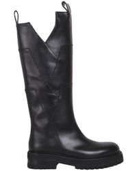 Dondup - Round Toe Boots - Lyst