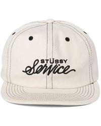Stussy - Stüssy Service Embroidered Trucker Cap - Lyst