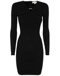 MICHAEL Michael Kors - Dresss With Cross And Holes On The Front - Lyst