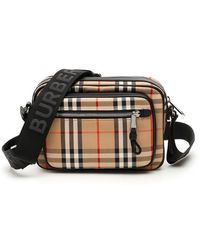 Burberry Paddy Check Shoulder Bag - Brown