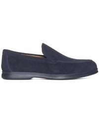 Doucal's - Round-toe Slip-on Loafers - Lyst