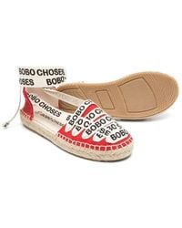 Bobo Choses - Logo Print Espadrilles - Lyst