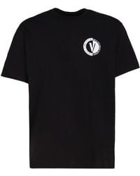 Versace - Logo-printed Crewneck T-shirt - Lyst