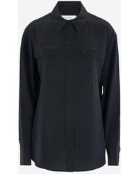 Equipment - Button-Up Long Sleeve Top - Lyst