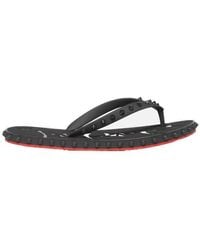 Christian Louboutin - Super Loubi Flip Sandals - Lyst