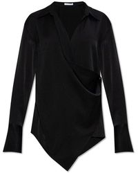 Helmut Lang - Wrap Shirt - Lyst