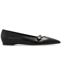 Casadei - Cleo Pointed Toe Ballet Flats - Lyst
