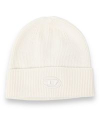 DIESEL - K-Coder-Fully B Logo Embroidered Beanie - Lyst