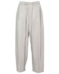 Lemaire - Relaxed Fit Tapered Leg Trousers - Lyst