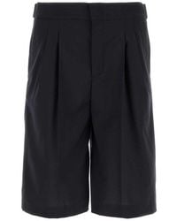PT Torino - Pleated Tailored Shorts - Lyst