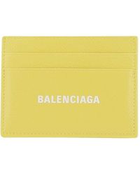 Balenciaga "" Card Holder - Yellow