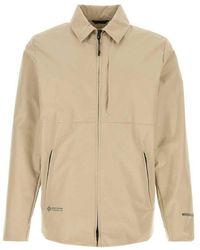 Woolrich - Sand Polyester Gore-Tex Windbreaker - Lyst