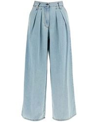 Dries Van Noten - Wide Leg Pamplona Jeans - Lyst