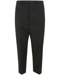 Rick Owens - Astaires Cropped Trousers Clothing - Lyst