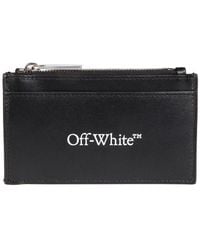 Off-White c/o Virgil Abloh - Off Logo Printed Zip-Up Wallet - Lyst