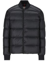Moncler - Logo Patch Zip-Up Padded Jacket - Lyst