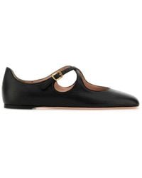 Bally - Rina Square Toe Ballet Flats - Lyst