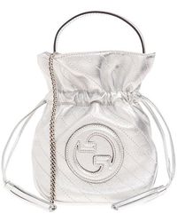 Gucci - 'blondie Mini' Bucket Shoulder Bag, - Lyst