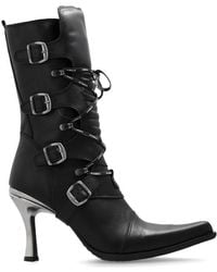 Vetements - X New Rock Pointed Toe Heeled Boots - Lyst