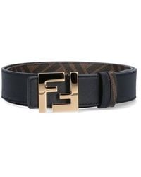 Fendi - Ff Reversible Belt - Lyst