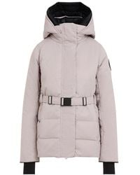 Canada Goose - Mckenna Logo Patch Belted Jacket - Lyst