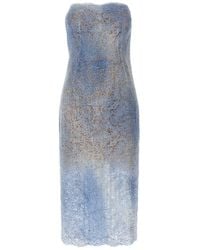 Ermanno Scervino - Lace Corset Dress Skirts - Lyst