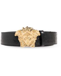 Versace - Leather Belt, - Lyst