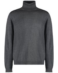 Roberto Collina - Long Sleeved Knitted Sweater - Lyst