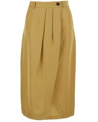 Tela - Nilla Skirt With Belt Loops And Pleats - Lyst