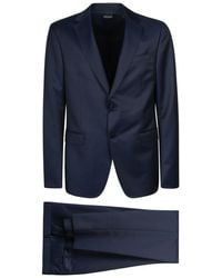 Zegna - Classic Plain Suit - Lyst