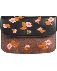 Etro - Paisley Printed Foldover Top Wallet - Lyst