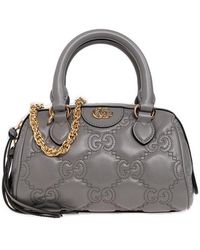 Gucci - Matelassé Quilted Zipped Tote Bag - Lyst
