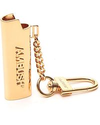 Ambush Logo Lighter Case Keychain - Metallic