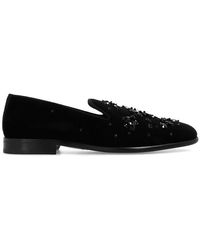 Dolce & Gabbana - Milano Embellished Loafers - Lyst