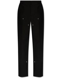 Palm Angels - Trousers With Logo, - Lyst
