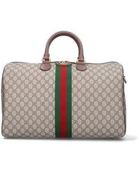 Gucci - GG Supreme Ophidia Medium Carry-on Duffle Bag - Lyst