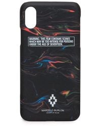 Marcelo Burlon Iphone X Phone Case - Black