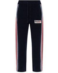 Moncler Genius - Moncler X Palm Angels Racing-Inspired Patch Sweatpants - Lyst