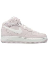 Nike Air Force 1 Mid-top Sneakers - Pink