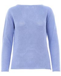 Max Mara Knitted Sweater - Purple