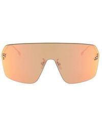 Fendi - Oversized Frame Sunglasses - Lyst
