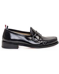 Thom Browne - Ruched-detail Slip-on Loafers - Lyst