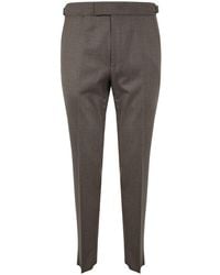 Zegna - Pure Wool Trousers - Lyst