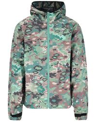 BBCICECREAM - Camouflage-printed Zipped Hooded Jacket - Lyst