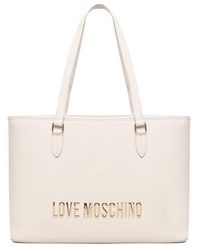 Love Moschino - Logo Lettering Tote Bag - Lyst