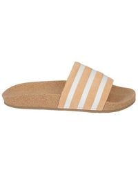 adilette leopard slides